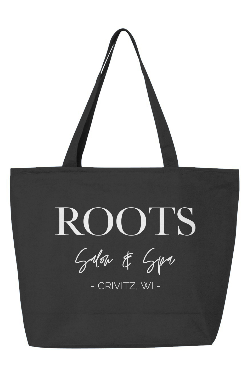 Roots Zippered Tote Crivitz WI