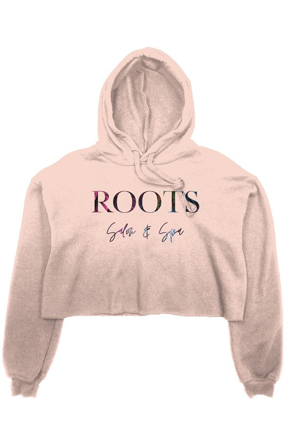 Roots Crop Fleece Hoodie Tropical Logo | Crivitz, WI