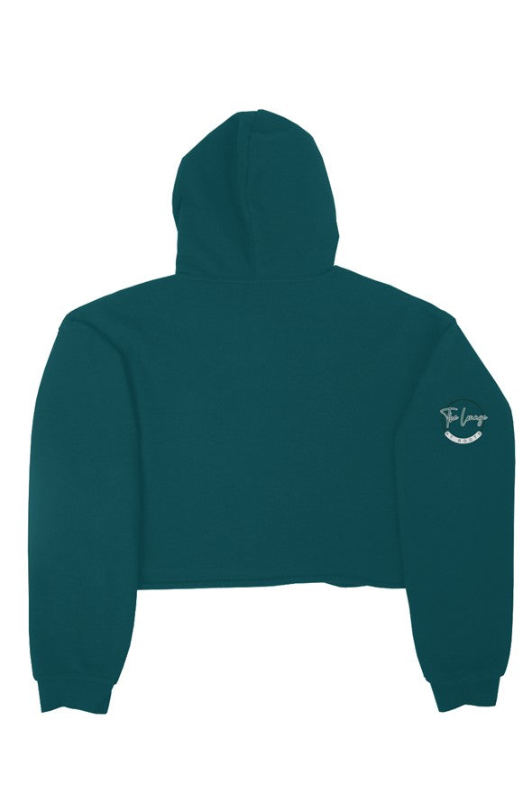 Roots Crop Fleece Hoodie Tropical Logo | Crivitz, WI