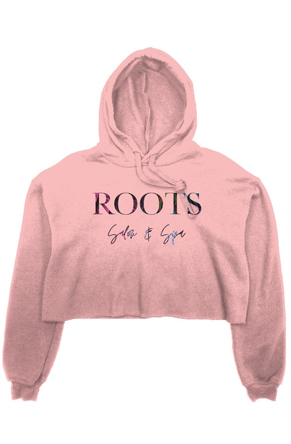 Roots Crop Fleece Hoodie Tropical Logo | Crivitz, WI