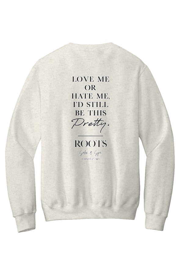 Roots Love Me or Hate Me Black White