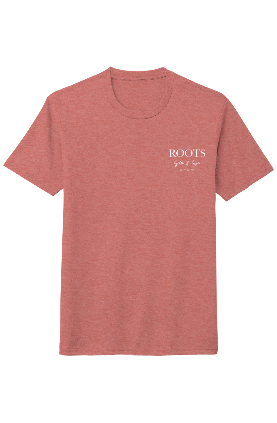 The Roots Perfect Tri Tee Solid White Logo Crivitz, WI
