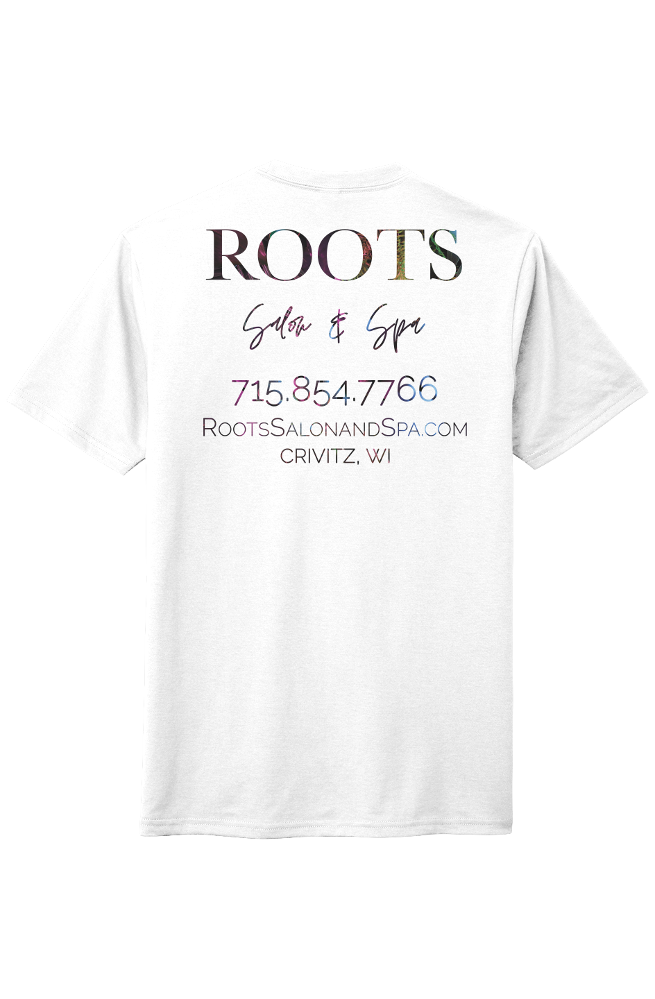 The Roots Perfect Tri Tee Tropical Logo