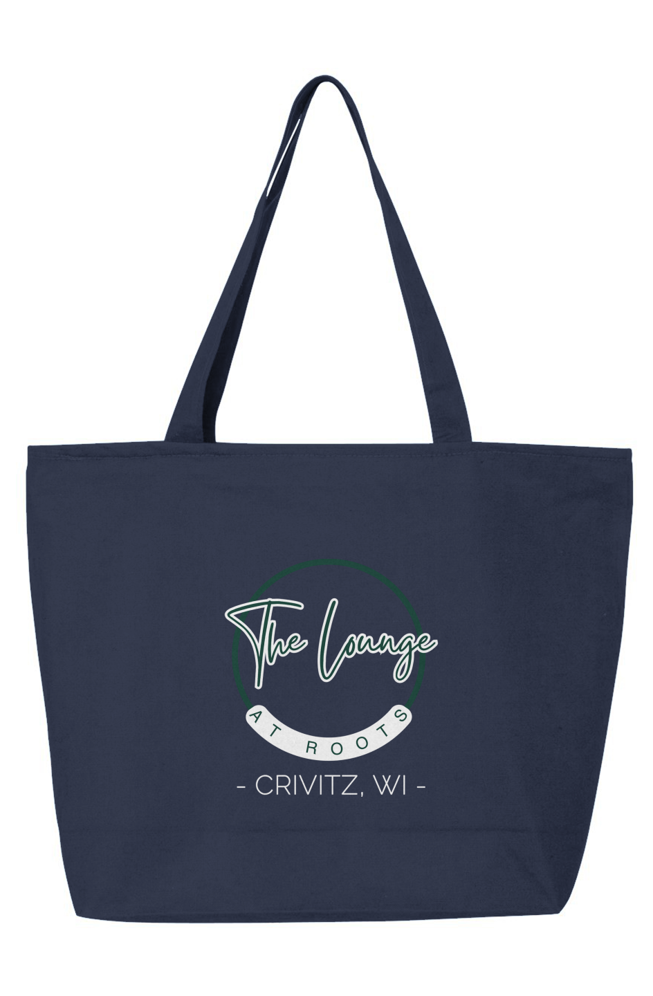 The Lounge at Roots Zippered Tote Crivitz WI