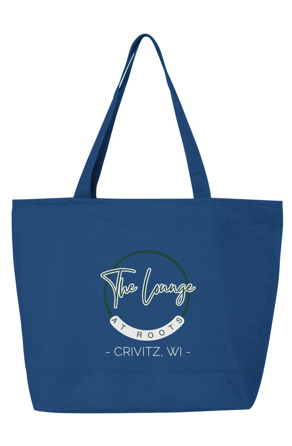 The Lounge at Roots Zippered Tote Crivitz WI