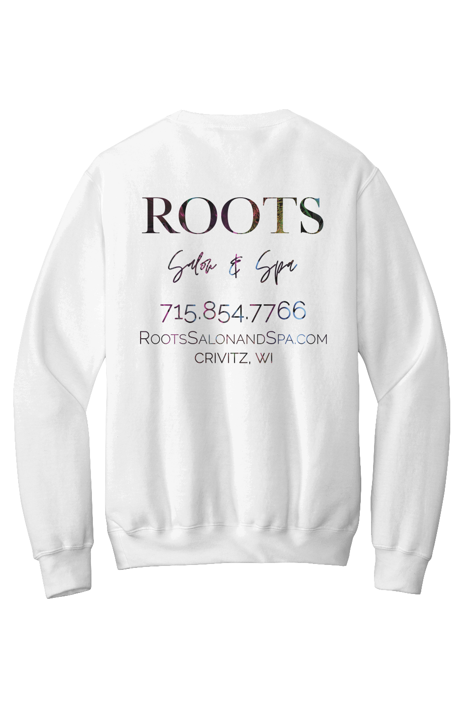 The Roots Tropical Logo Pocket Crewneck