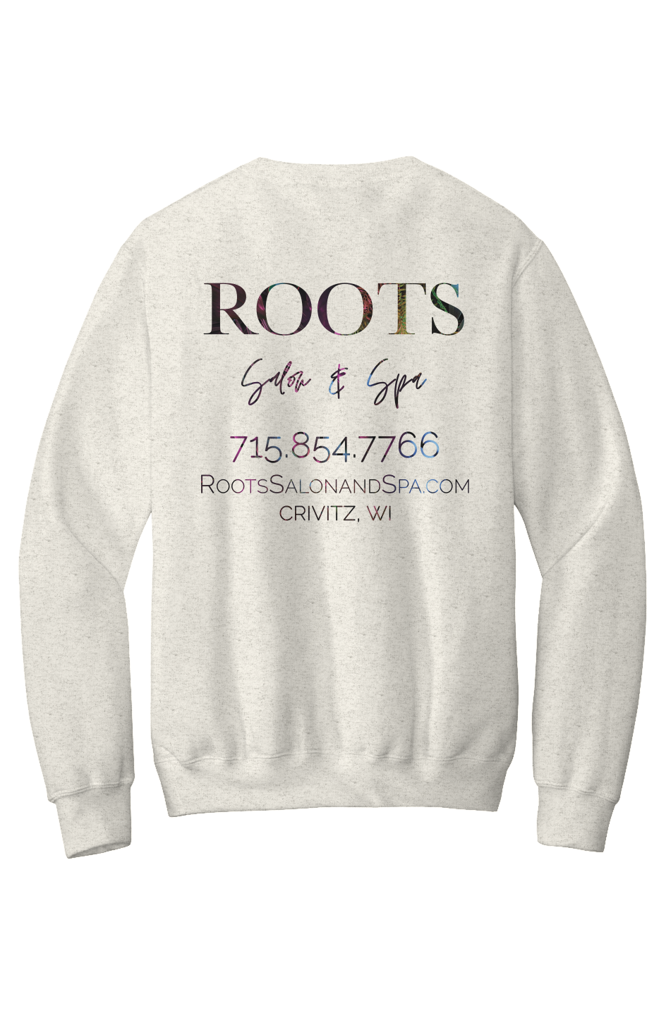 The Roots Tropical Logo Pocket Crewneck