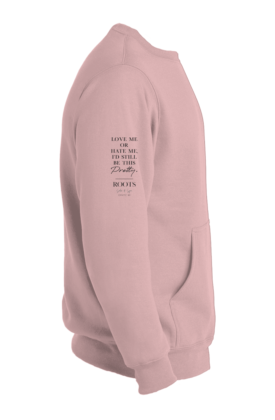 The Roots Tropical Logo Pocket Crewneck