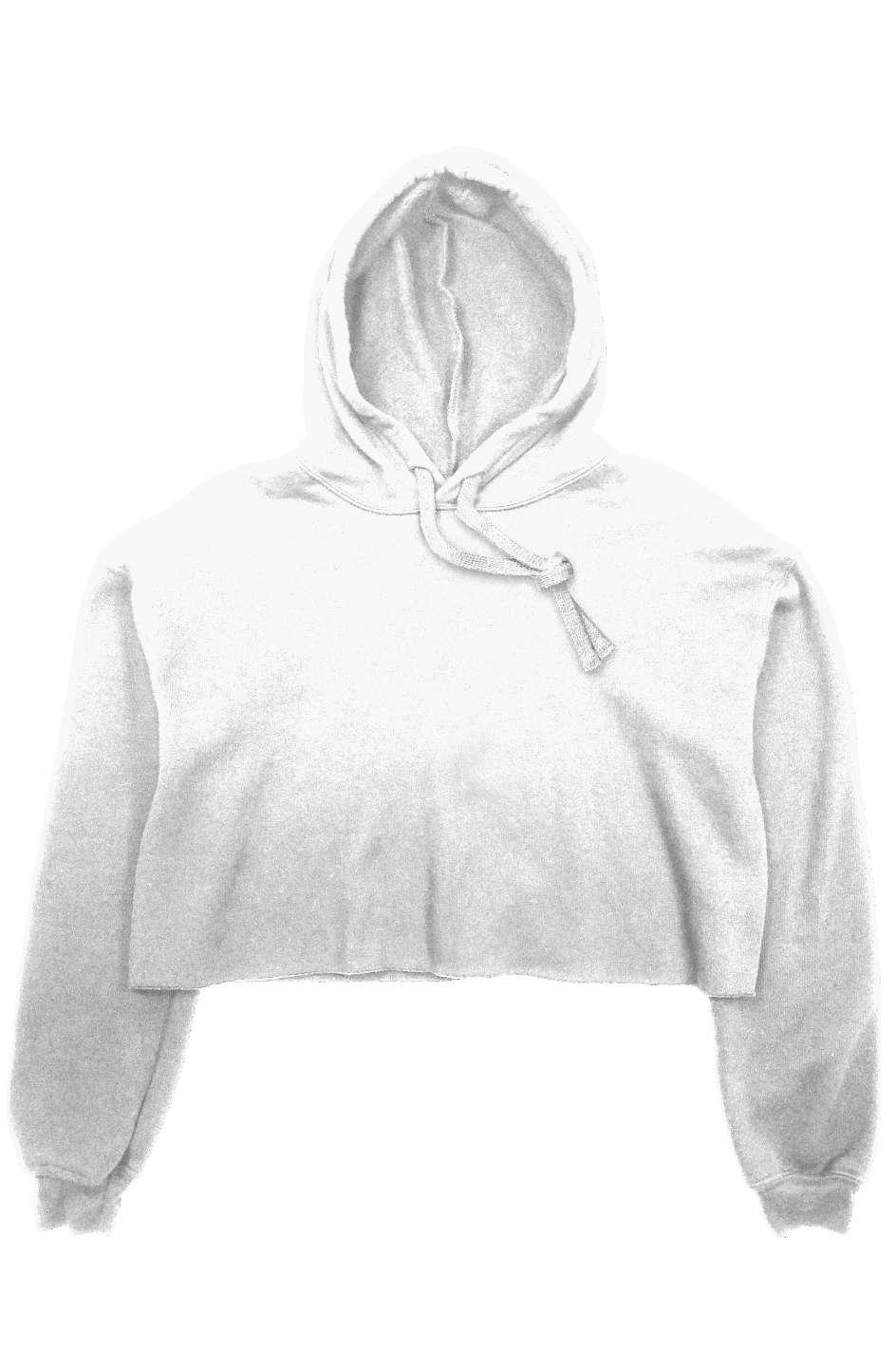 Roots Crop Fleece Hoodie Black White Crivitz WI