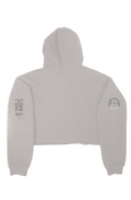 Roots Crop Fleece Hoodie Black Logo Crivitz WI