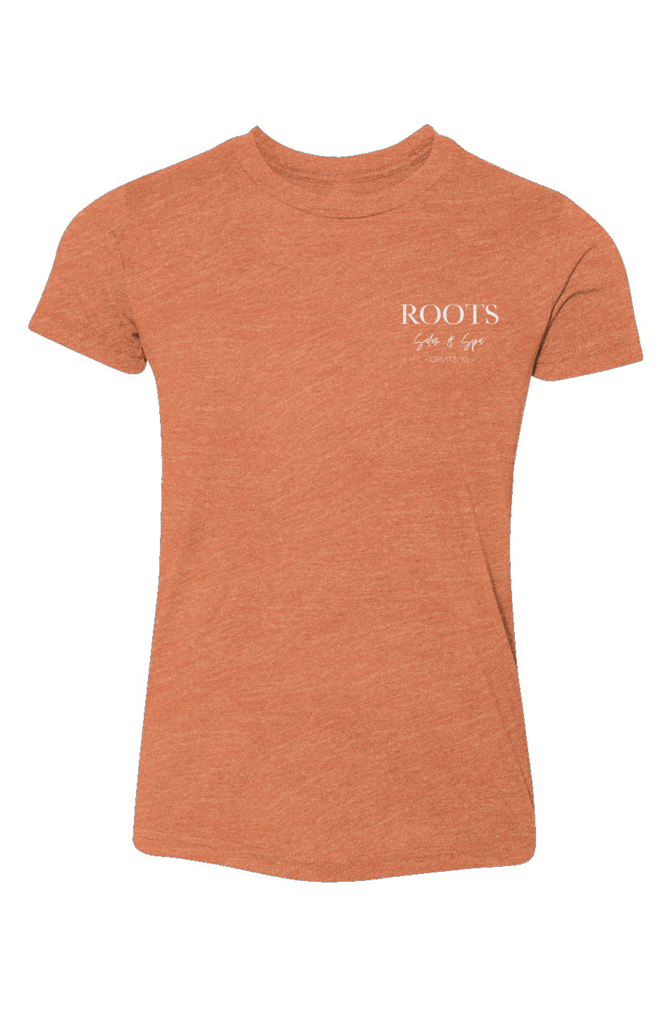 Roots Youth Triblend Tee White Logo | Crivitz, WI