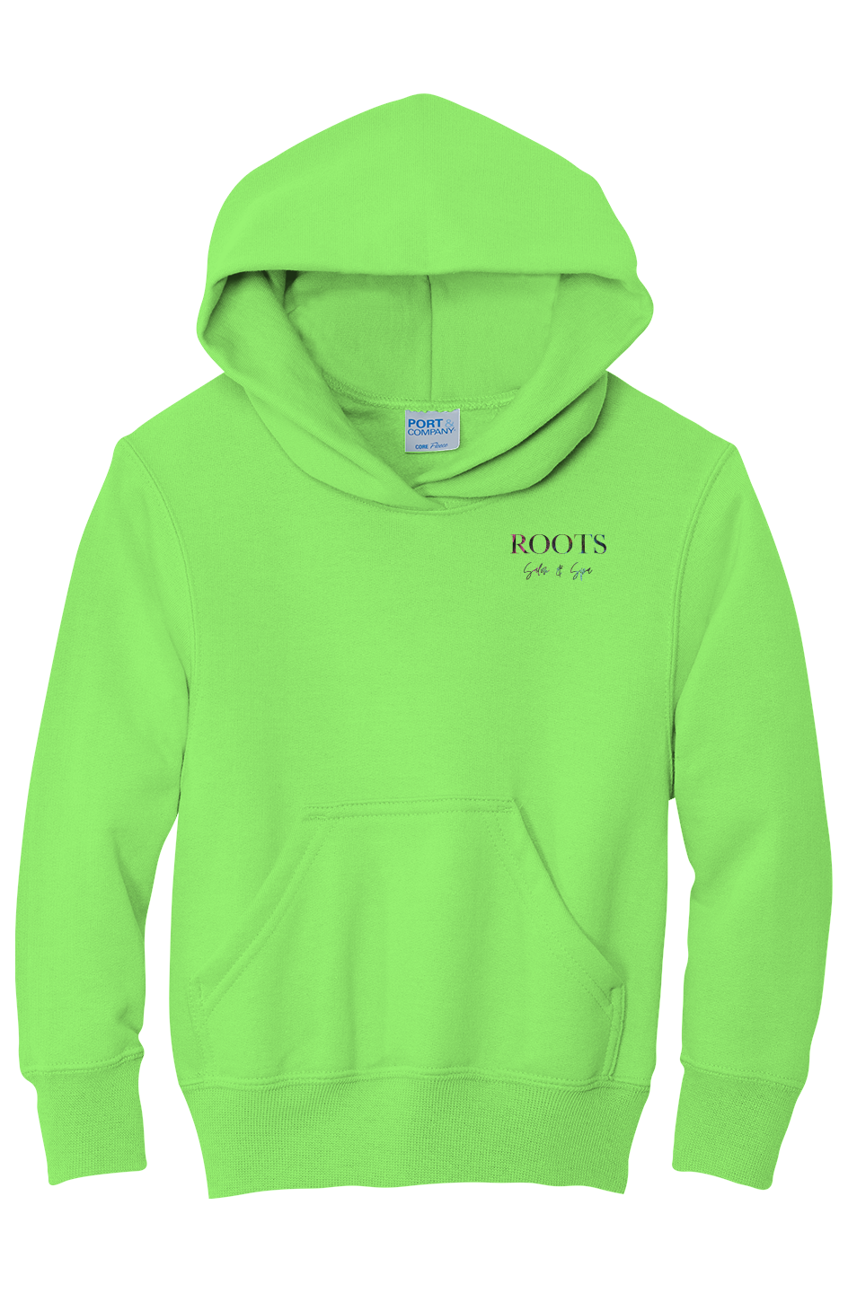 Roots Youth Fleece Hoodie Tropical Logo