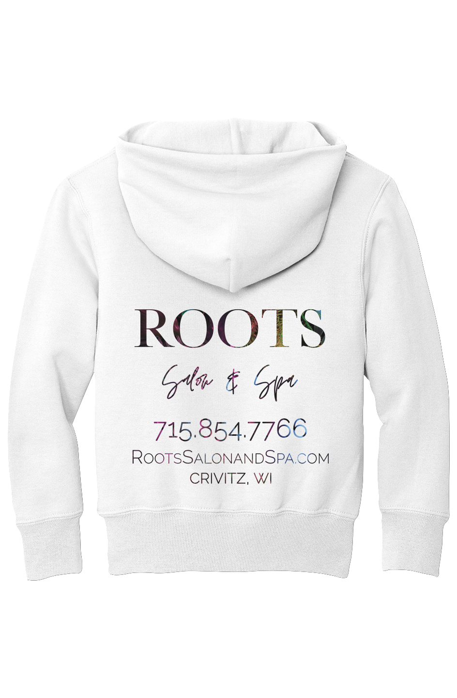 Roots Youth Fleece Hoodie Tropical Logo