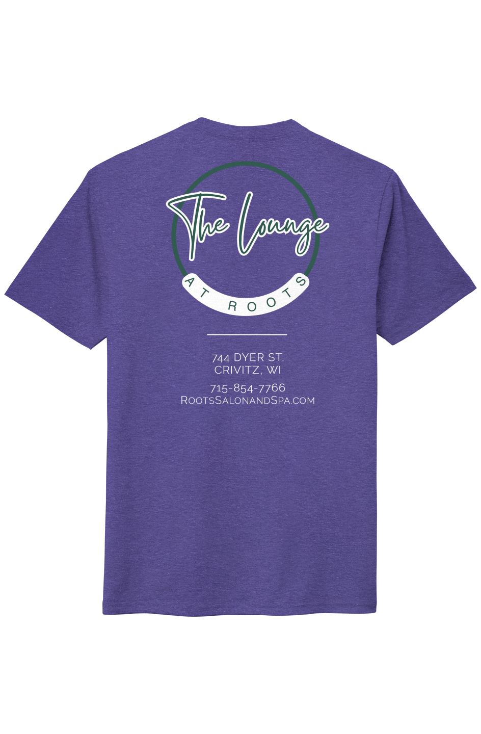 The Lounge at Roots Perfect Tri Tee | Dark Collection