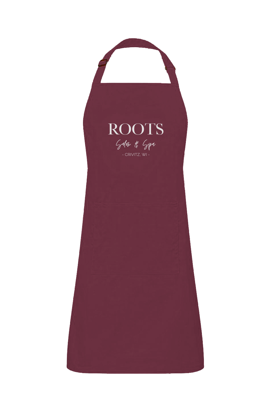 Roots Recycled Pocket Bib Apron Crivitz WI