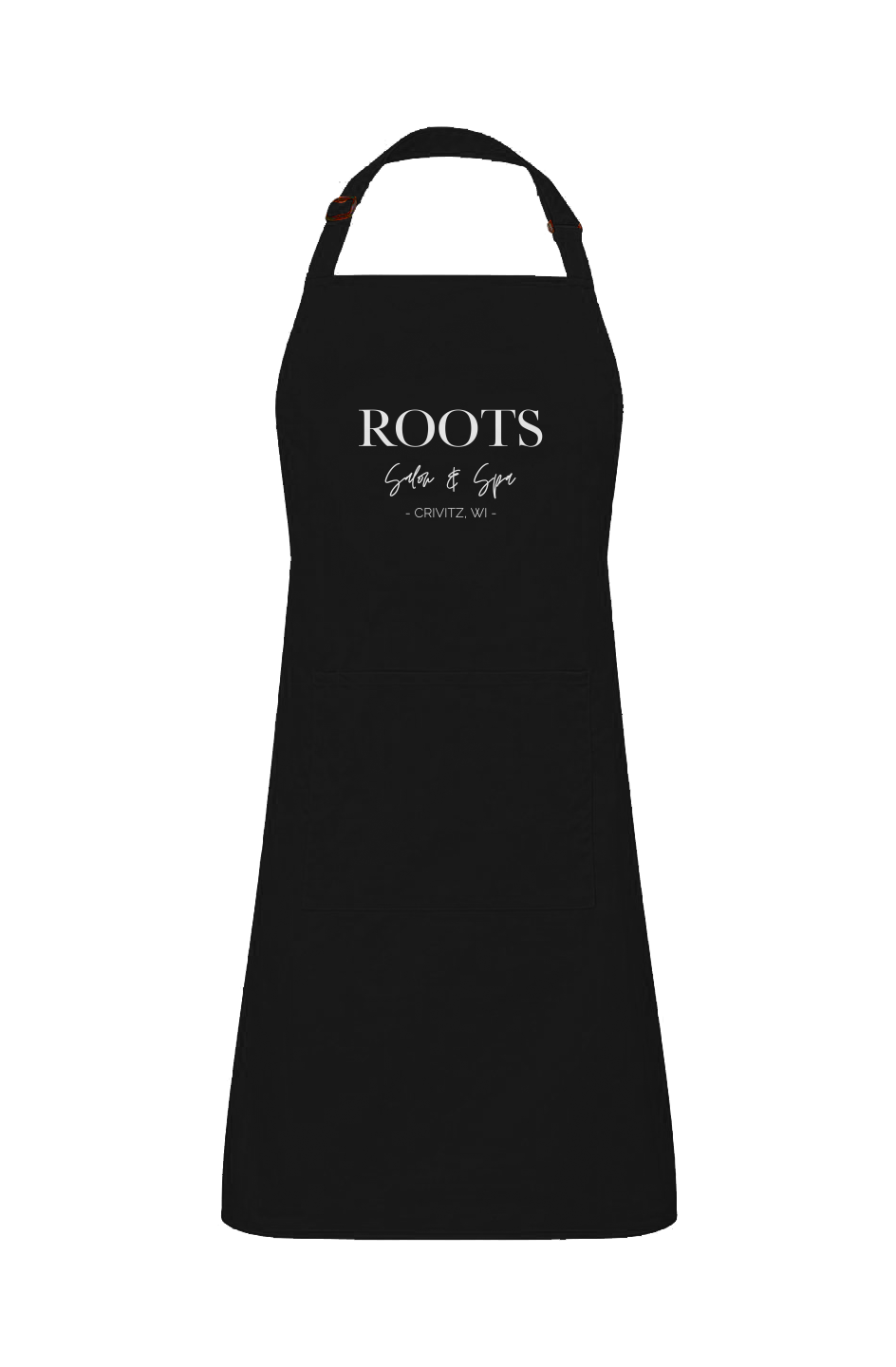 Roots Recycled Pocket Bib Apron Crivitz WI