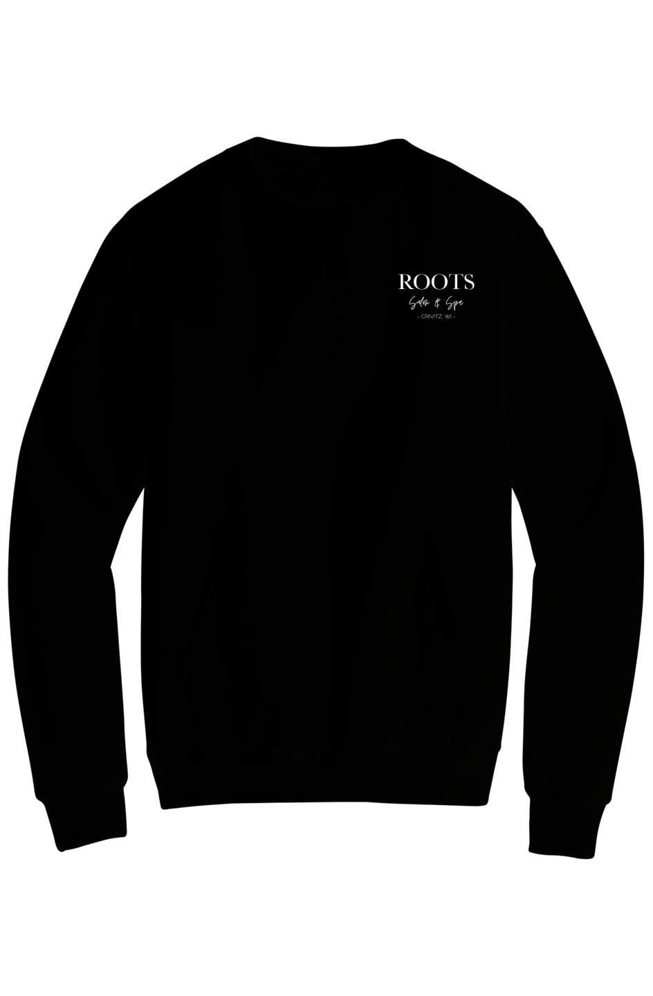 Roots Core Fleece Crewneck Pocket Sweatshirt Crivitz WI