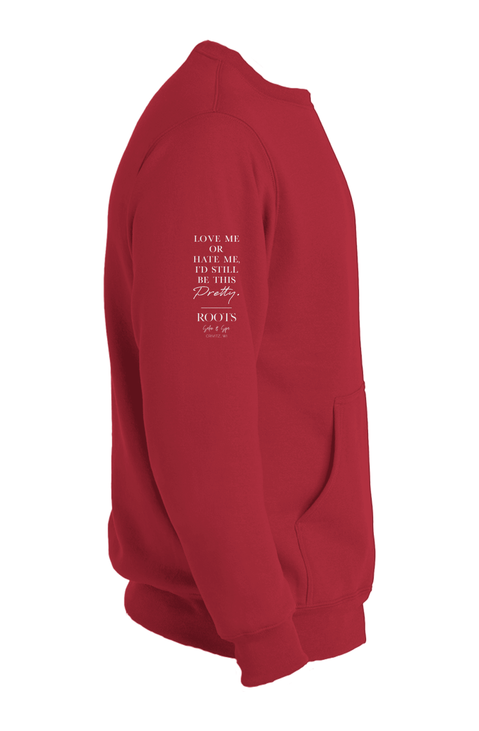 Roots Core Fleece Crewneck Pocket Sweatshirt | Crivitz WI
