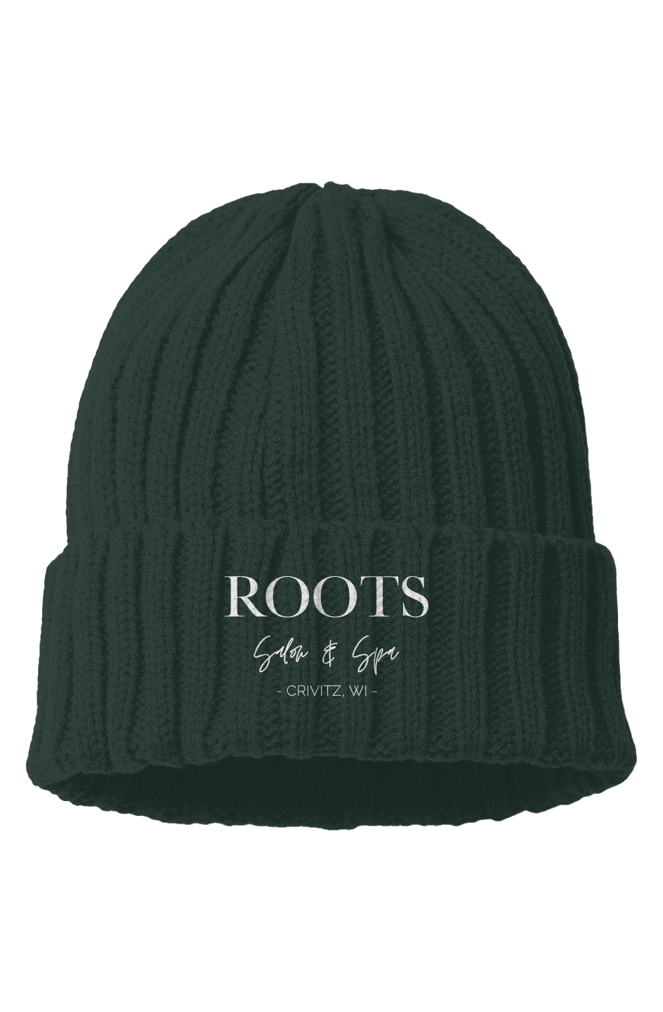Roots Sustainable Cable Knit Beanie Crivitz WI