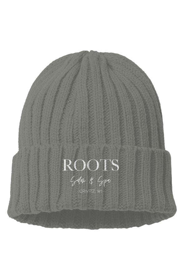 Roots Sustainable Cable Knit Beanie | Crivitz WI