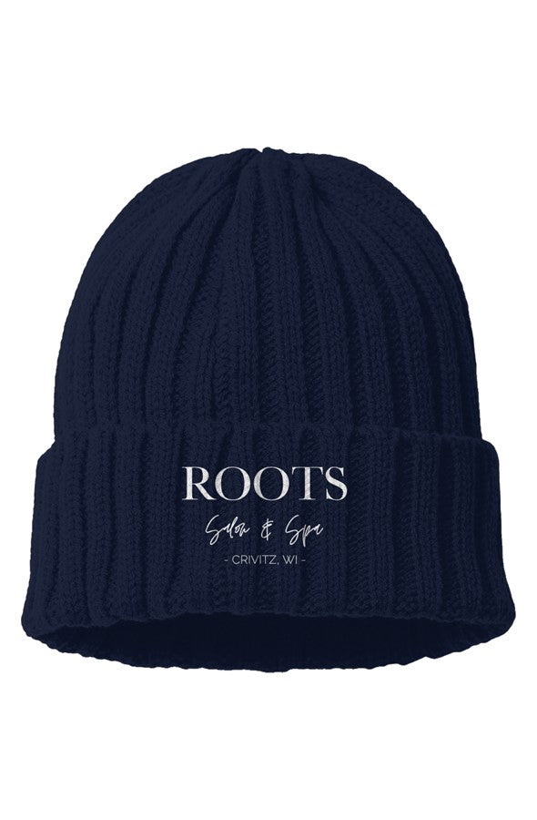 Roots Sustainable Cable Knit Beanie | Crivitz WI
