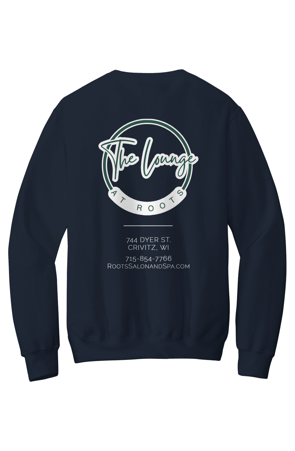 The Lounge Core Fleece Crewneck Pocket Sweatshirt Crivitz WI
