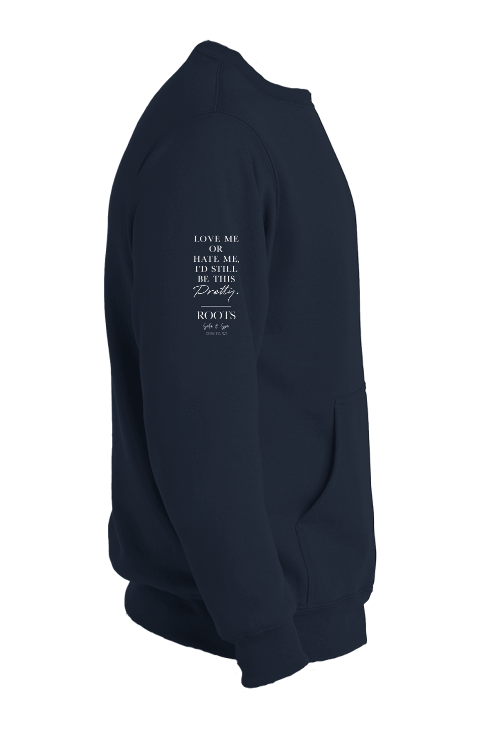 The Lounge Core Fleece Crewneck Pocket Sweatshirt Crivitz WI