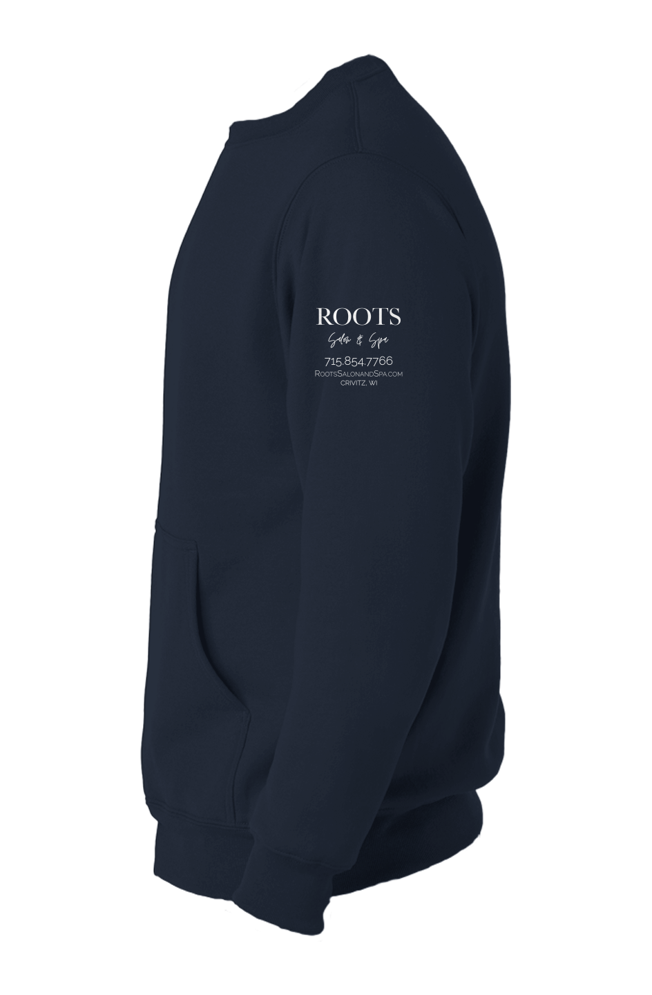 The Lounge Core Fleece Crewneck Pocket Sweatshirt Crivitz WI