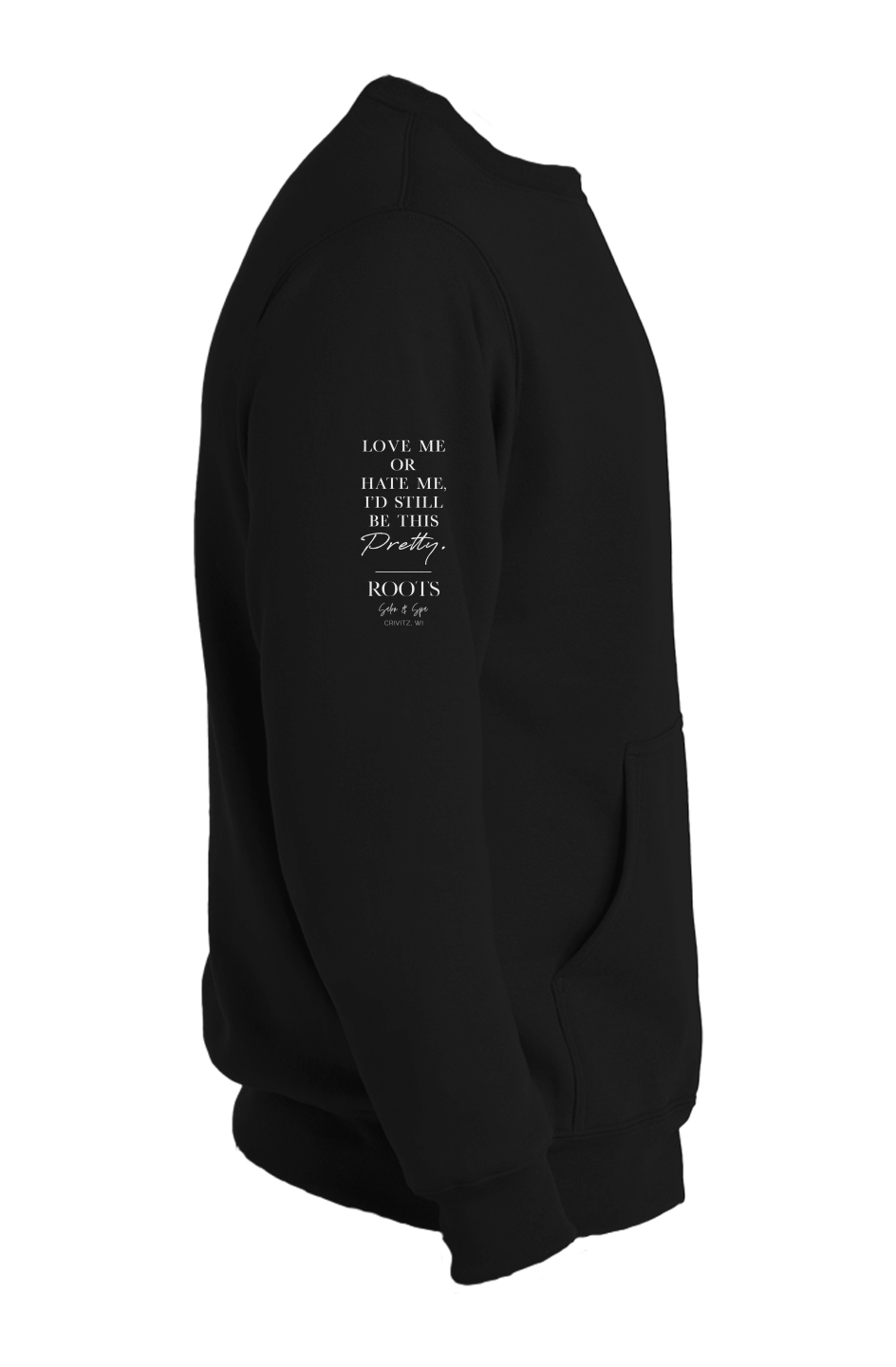The Lounge Core Fleece Crewneck Pocket Sweatshirt Crivitz WI