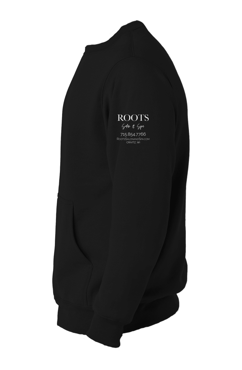 The Lounge Core Fleece Crewneck Pocket Sweatshirt Crivitz WI